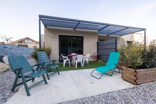 Le Parmé' Nid - gîte 3 lits avec terrasse et Clim