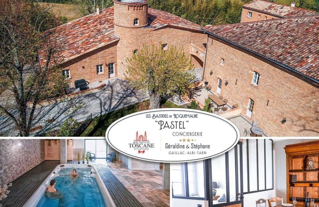 Le Pastel - Swim Spa - Hamman - Sauna - 2 people