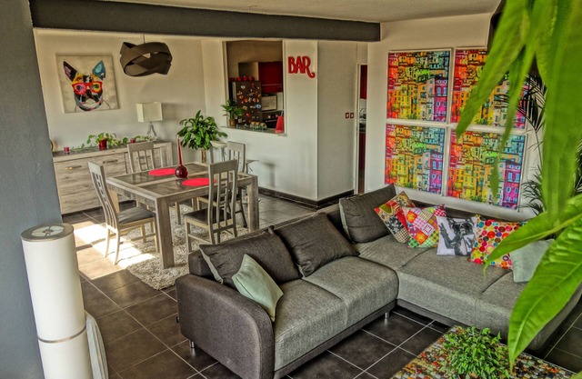 Le Patchwork Loft Calme et Cozy+parking Privé