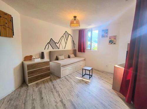 Le Studio du Queyras avec vue sur la montagne