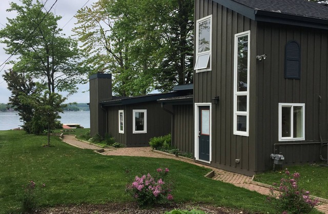 Life is better on Portage Lake. SUMMER FIREWORKS- viewable from House