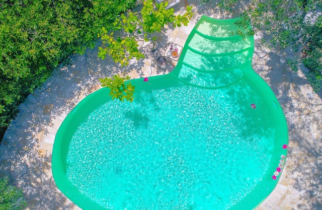 Lili Luxury Cottage: Pool, A/C, Wi Fi, lovely gardens