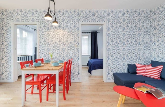 Liliowa 3 Dębki | Family Apartment | Terrace | Parking | Holidays at the Seaside