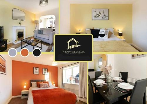 Lincoln Spacious Accommodation Sleeps 6 Free Wi-Fi TV Free Parking Long Term Stay