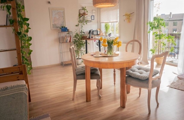 Live Jelgava’s Pulse – Cosy Studio with Stunning City Centre View