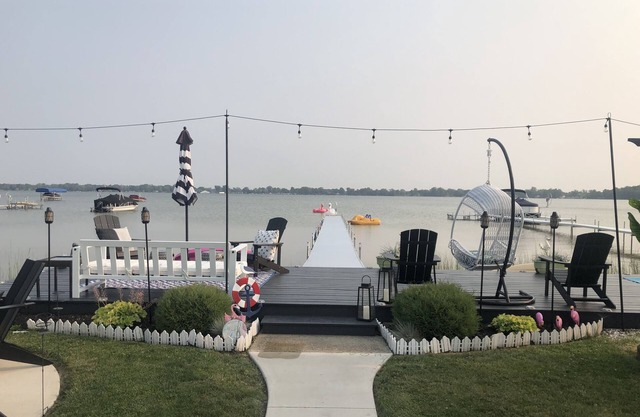 Live the dream at MyHappyPlace,Private dock15 min away from CulverAcademy ⚓️⛵️🥂🚣‍♀️🚴‍♀️