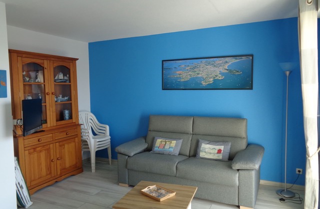 Loc Appart Arzon 2 Rooms 39m2 sunny. View of Port Du Crouesty - with bikes