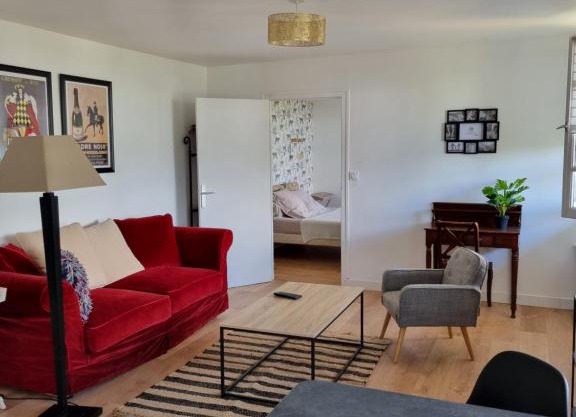 Location saisonnière appartement situé à Saumur