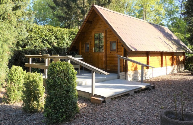 Lodge op rustiek terrein