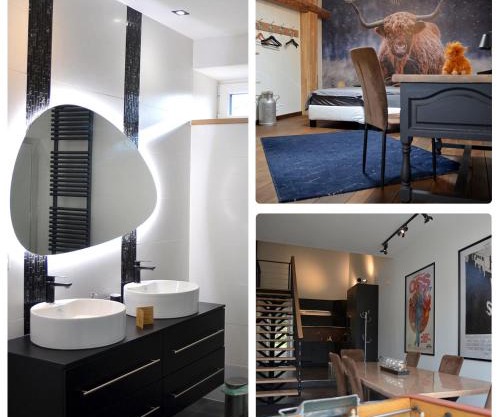 Loft industriel dans une ancienne grange