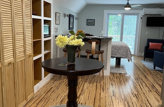 "LOFTY-DIGS" A private, spacious studio in downtown Bangor.