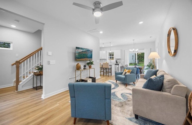 Luxe 3BR Near Duke, DPAC, NCCU & Downtown Durham with Free Parking and Fast WiFi