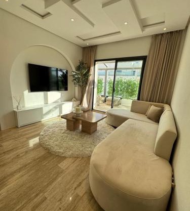 Luxe moderne gezin appartement