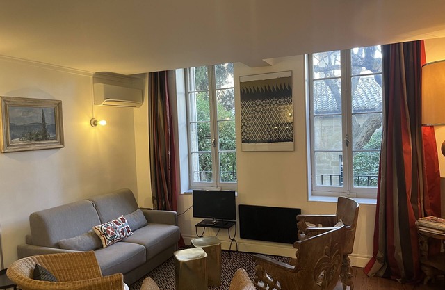 Luxurious apartment in front of the Palace of the Popes A/C