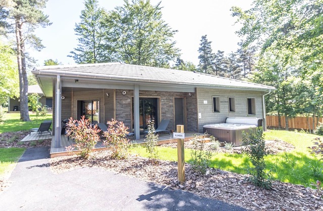 Luxurious Lodge with Private Hot Tub, Golf Access, & Family Activities