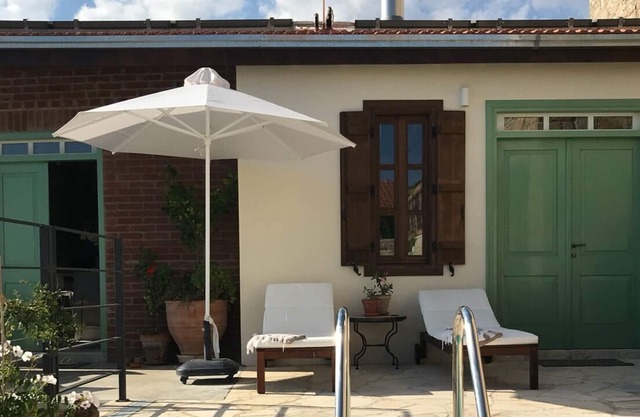 Luxurious property in the mountain village of Vouni, private heated pool