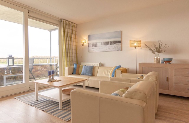 Luxurious vacation apartments right by the sea on the most beautiful beach in North Holland