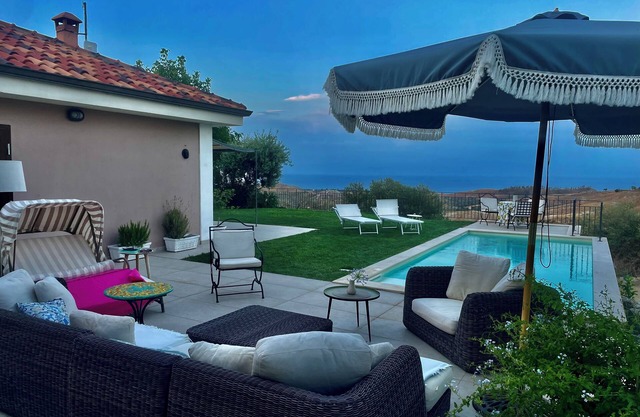 LUXURIOUS VILLA WITH private pool and sea view