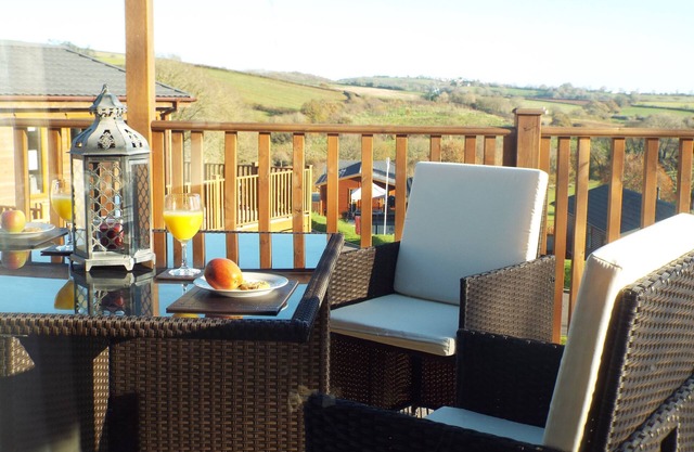 luxury 2 - 6 Person Pet Friendly Lodge cw Hot Tub 5* Devon Hills Country Park
