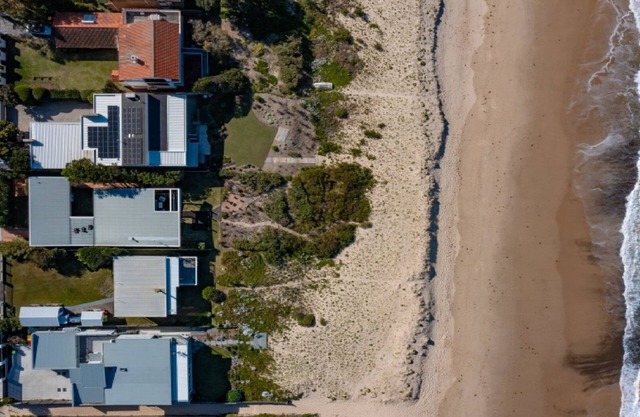Luxury absolute beachfront home
