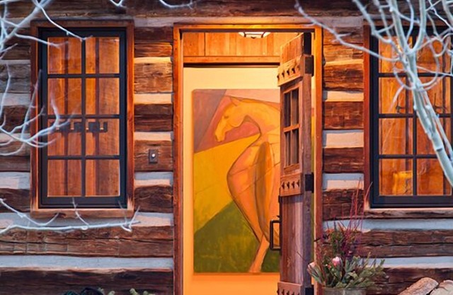 Luxury cabin in Teton Village, sweeping mountain views
