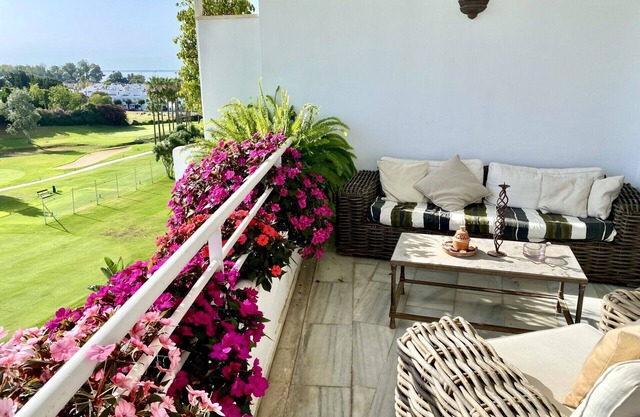 Luxury duplex penthouse overlooking the golf of Guadalmina Baja Marbella