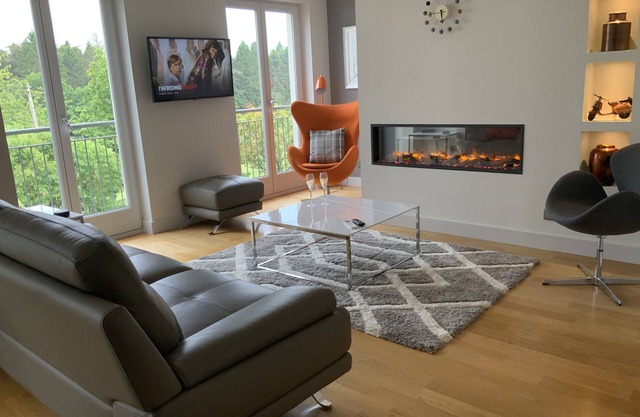 Luxury home | Heart of town | Parking | Juliet balconies overlooking park