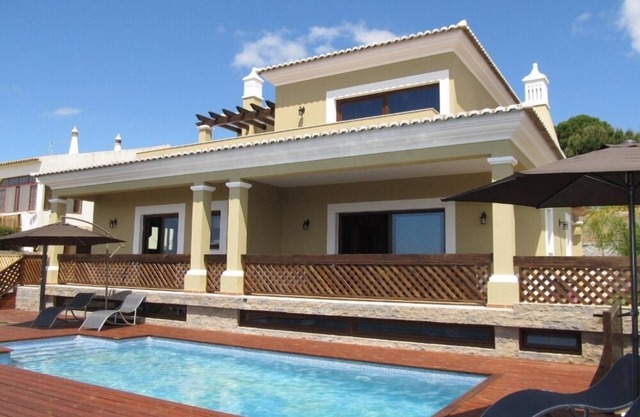 Luxury home with beautiful views, heated pool, large game room.