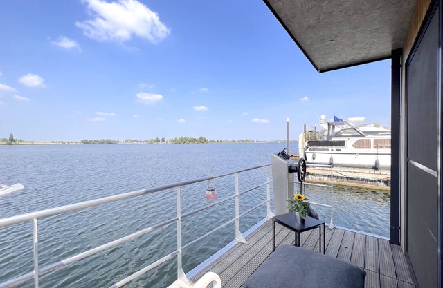 Luxury houseboat in beautiful Maasbommel