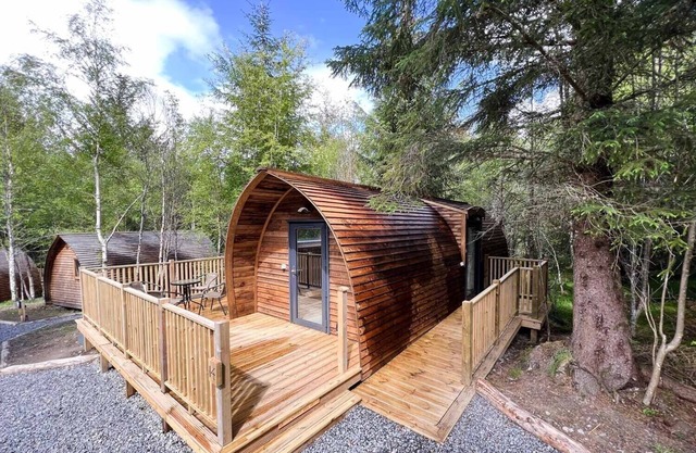 Luxury Lodge in scenic Scottish Highlands