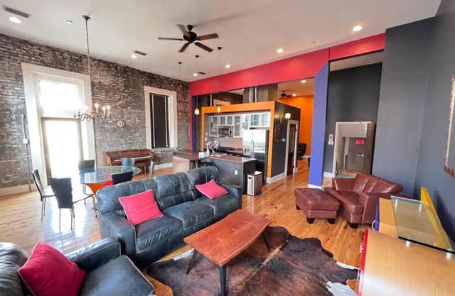 Luxury loft located in the heart of the Downtown Mobile Entertainment District