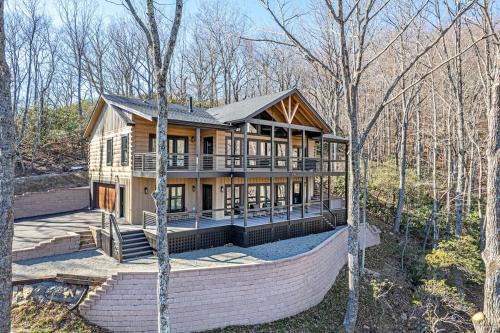 Luxury Log Cabin with lake view