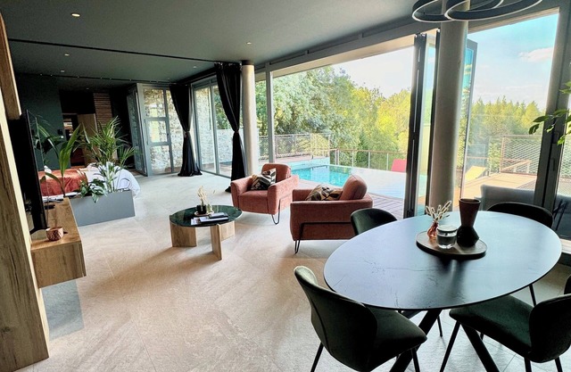 Luxury private villa with heated pool, spa and sauna