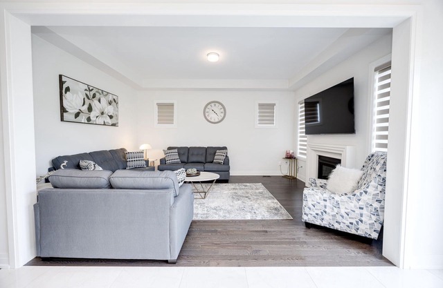 Luxury Retreat with Workspace & Spacious Backyard