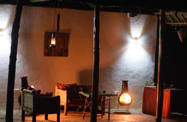 Luxury River Side cottage with magnificent views of sagalla and chawia hills.