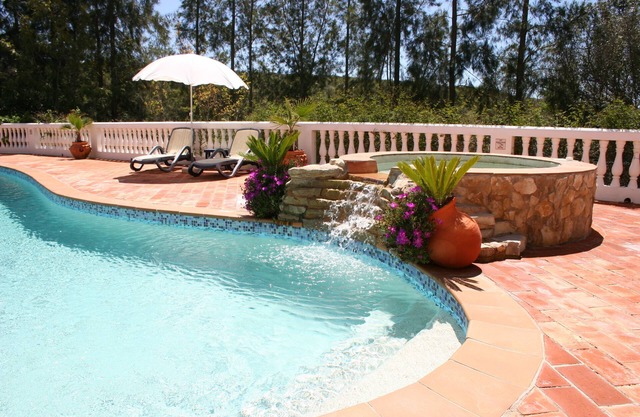 Luxury secluded and spacious villa with huge heated private Pool