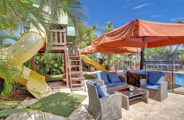 Luxury Villa: Heated Pool & Hot Tub w/Playground