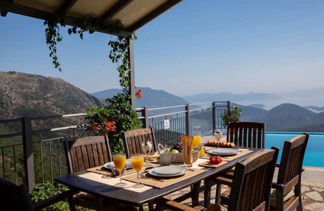Luxury Villa with Stunning Views in Lefkada