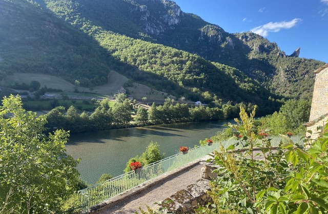 Magnificent presbytery in the gorges du Tarn