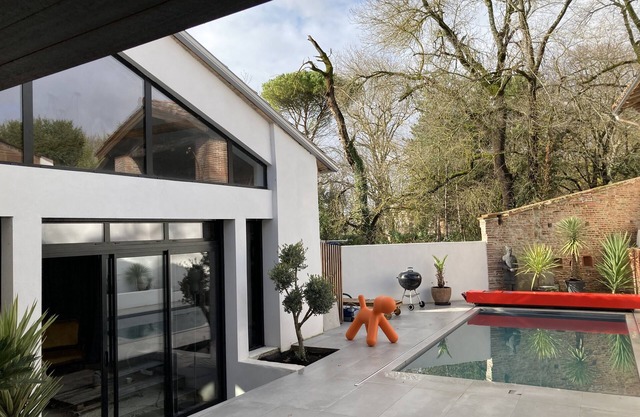 Magnificent, fully renovated village LOFT with swimming pool.