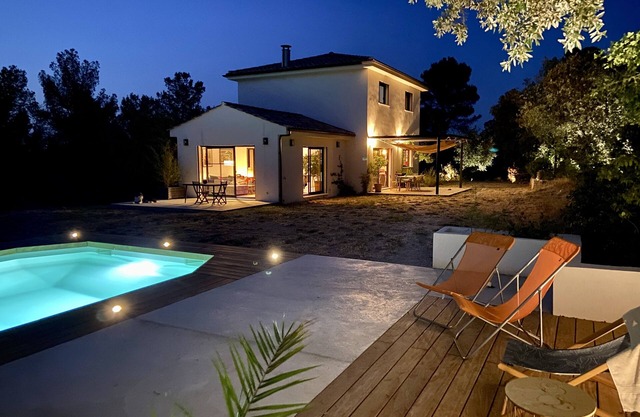 Magnificent villa in the heart of nature with swimming pool