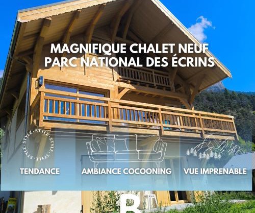 Magnifique chalet neuf Pelvoux Vallouise Puy Saint Vincent