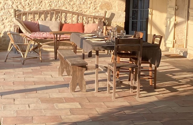 Maison de Campagne Familiale du 16ème Avec Piscine Proche de Saint Emilion