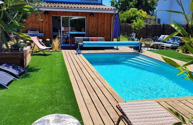 Maison 6/8 Pers, Jardin Piscine au Calme à 5 km de Bordeaux