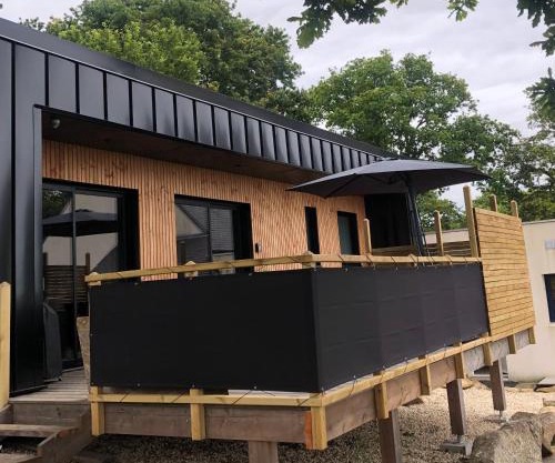 Maison chaleureuse et cosy en bois de 2021 Près de Quimper