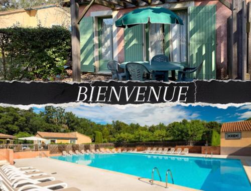 Maison dans village vacances avec piscine