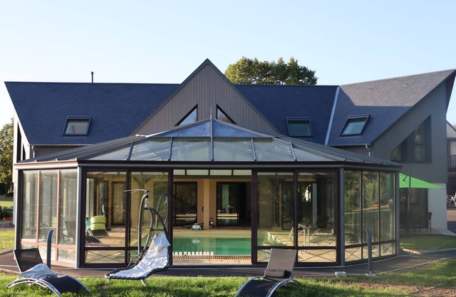 Maison Darchitecte et sa Piscine Privée