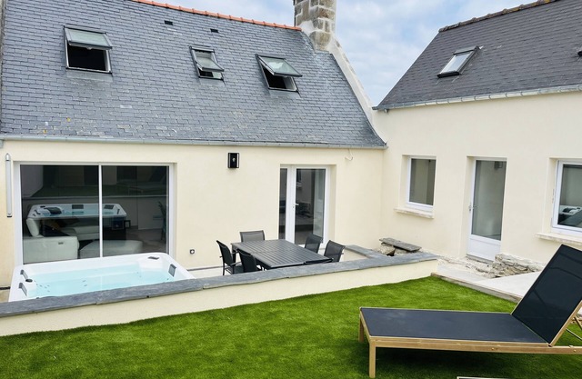 Maison de Charme Avec Jacuzzi à 35 Mètres de la mer - Bretagne/île de Batz