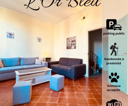 Maison familial pour 6 à 8 personnes animaux acceptés