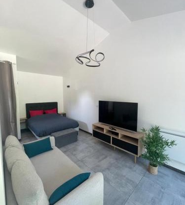 Maison avec grand espace en hauteur
